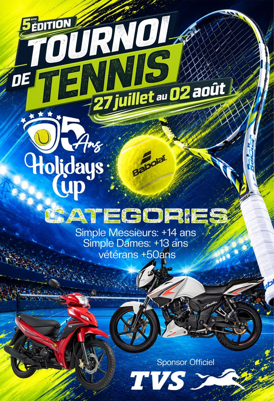 Affiche officielle - Holidays Cup 5ème Édition